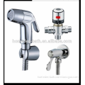 New Thermostatic Mixer Valve+ABS Handheld shower bidet sprayer Douche Kit